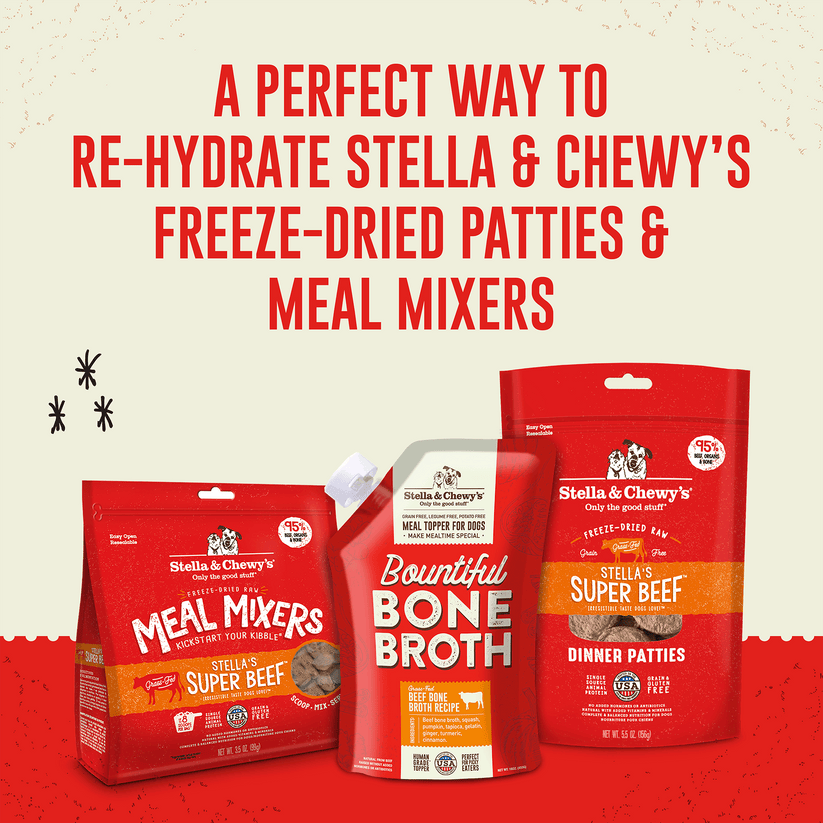 Stella & Chewy's Bountiful Bone Broth Grass Fed Beef Recipe - 16 oz