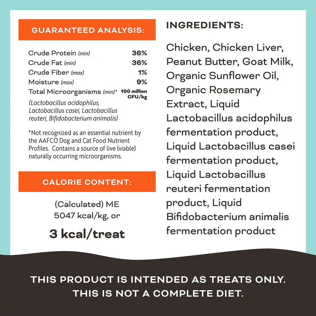 Primal You're My Butter Half Chicken & Peanut Butter with Goat Milk Freeze Dried Treat 2oz