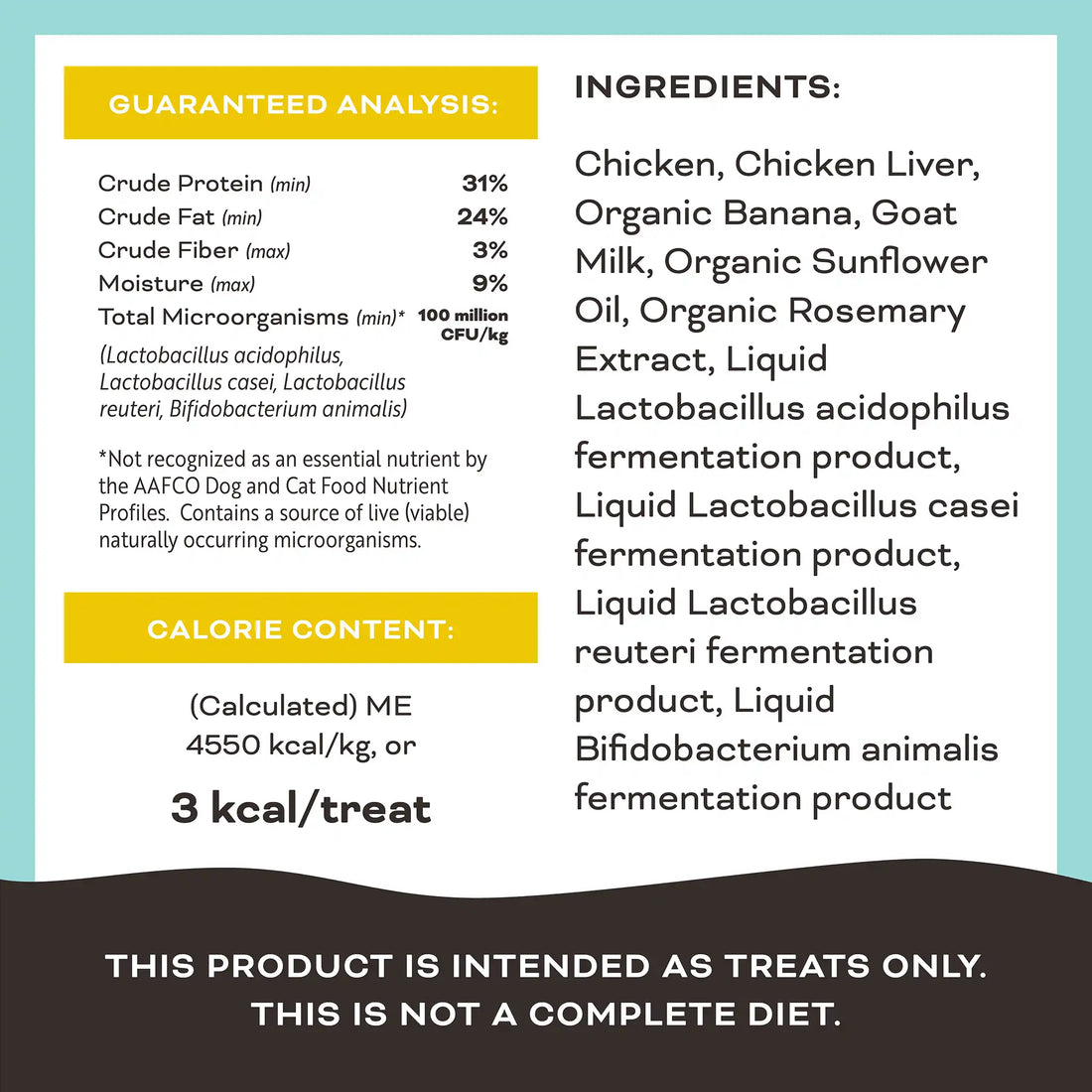 Primal PeelinFantastic Chicken & Banana with Goat Milk Freeze-Dried Treat 2oz