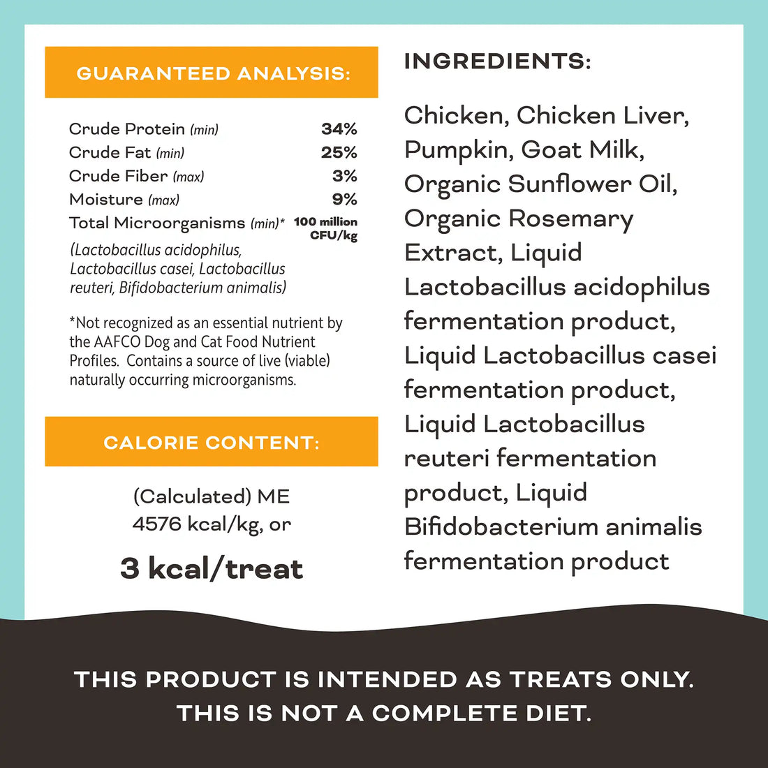 Primal Pumpkin For My Pumpkin Chicken & Pumpkin with Goat Milk Freeze-Dried Treat 2oz