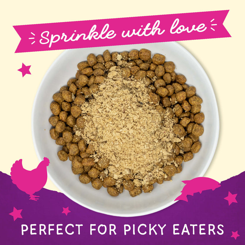 Stella & Chewy's Marie's Magical Dinner Dust Cat Wild Caught Salmon and Cage Free Chicken Recipe - 7 oz