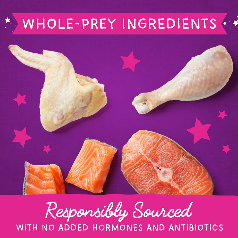 Stella & Chewy's Marie's Magical Dinner Dust Cat Wild Caught Salmon and Cage Free Chicken Recipe - 7 oz