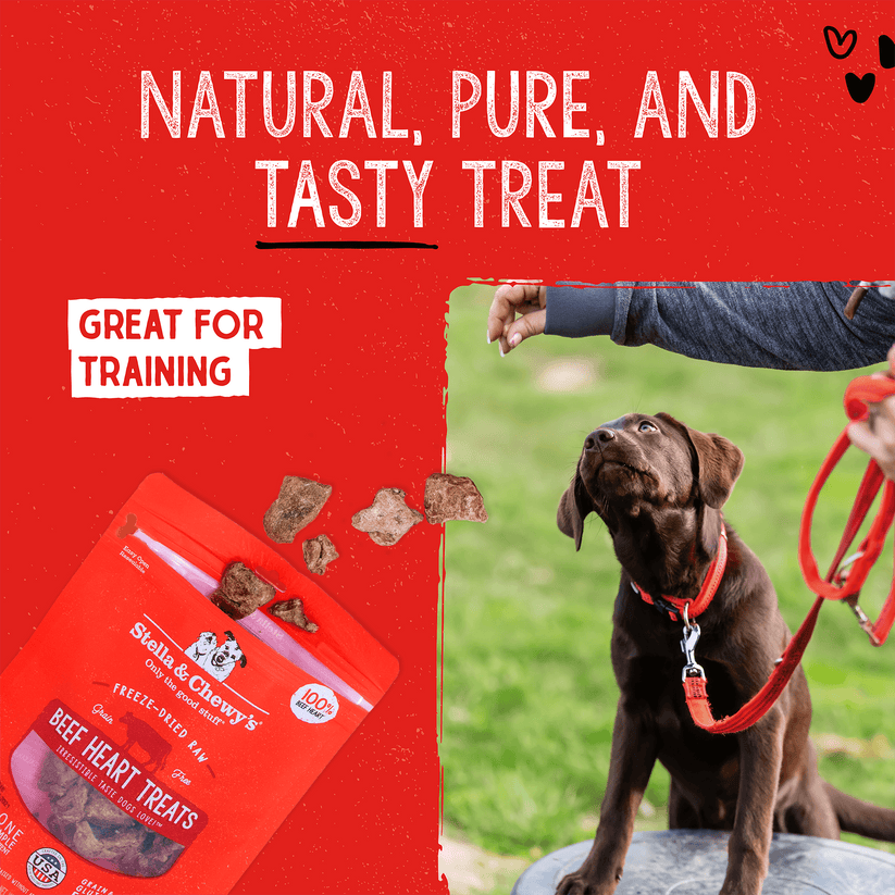Stella & Chewy's Beef Heart Treats - 3 oz