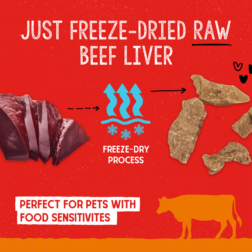 Stella & Chewy's Beef Liver Treats - 3 oz
