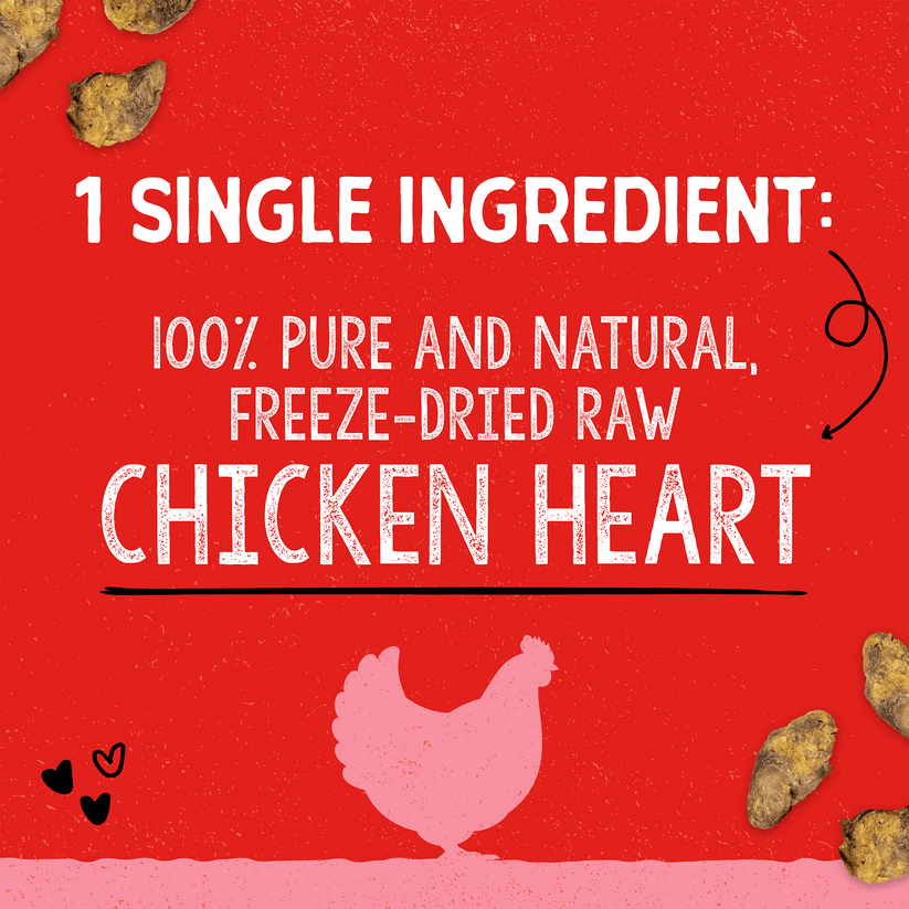 Stella & Chewy's Chicken Hearts