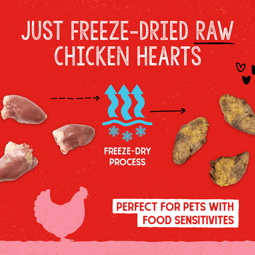 Stella & Chewy's Chicken Hearts